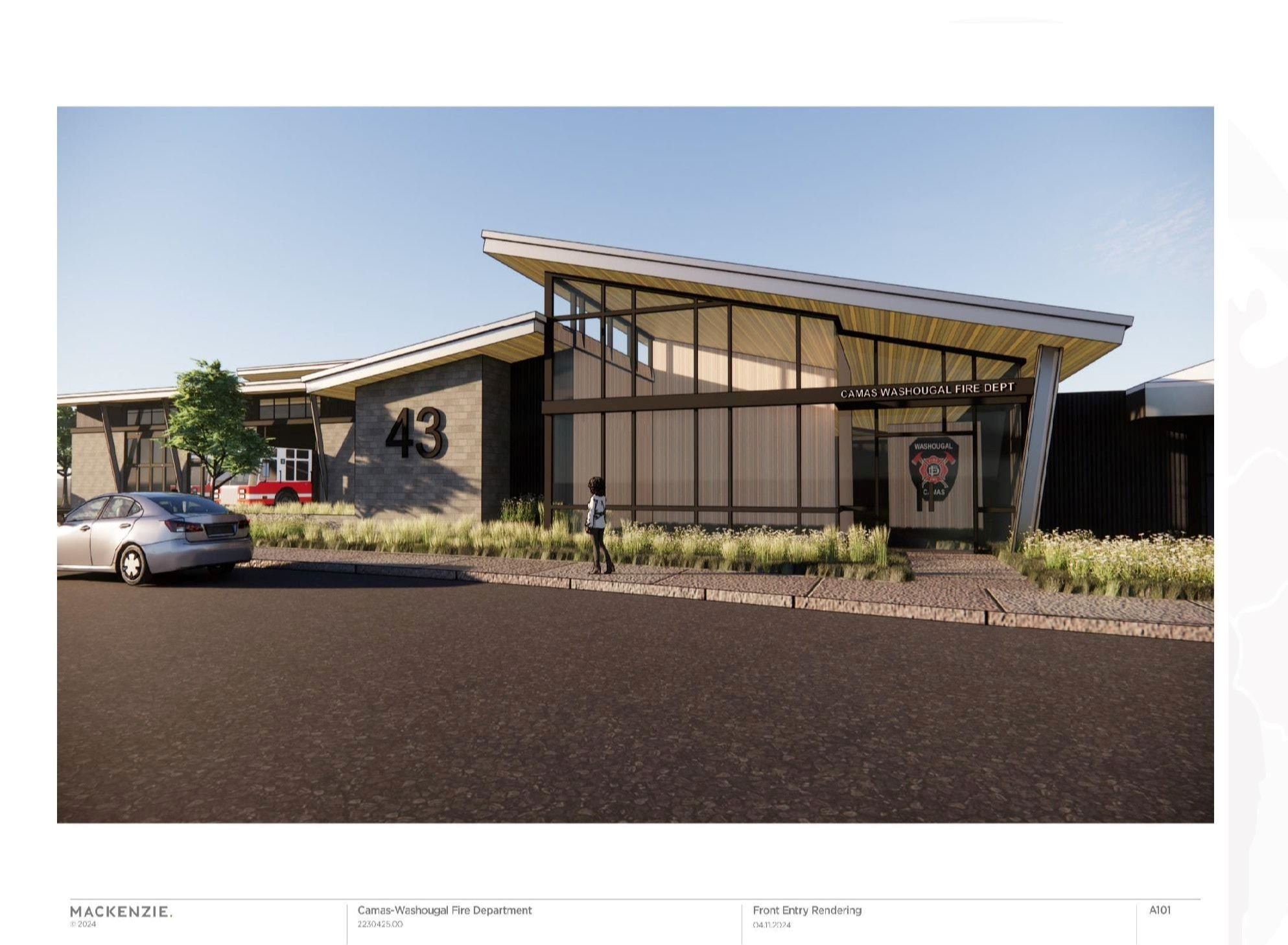 Station 43 Exterior Rendering