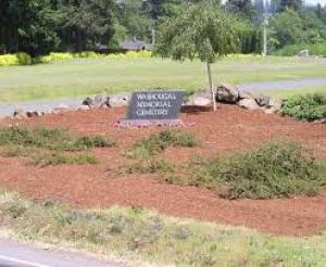 Washougal Memorial Garden Plaque