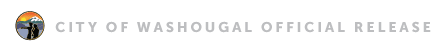City of Washougal Official Release