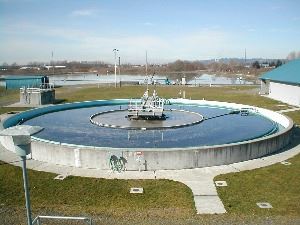 Washougal Wastewater Plant treatment pool