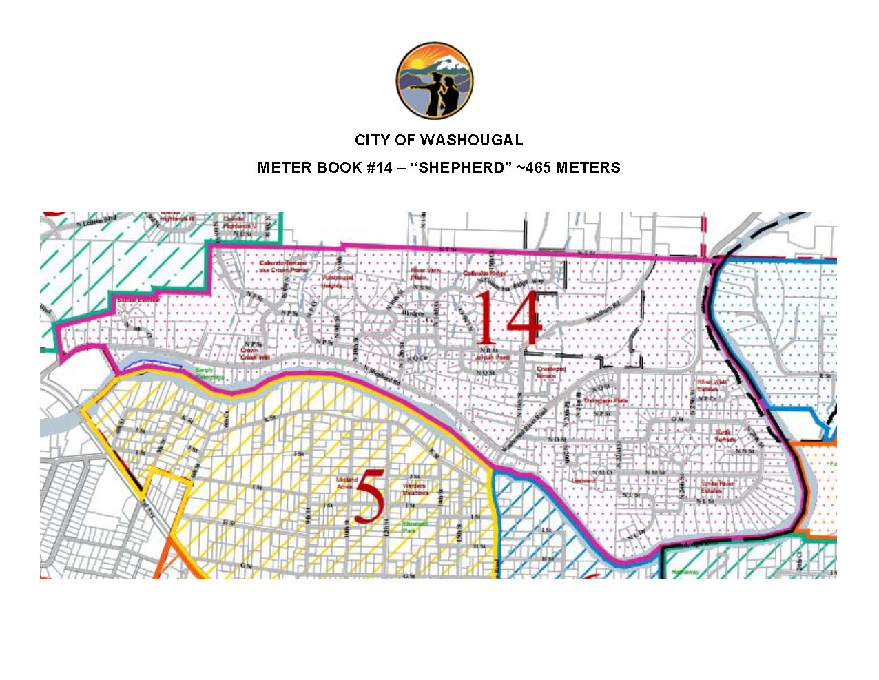 2022 Meter Swap Map Area - Shepherd