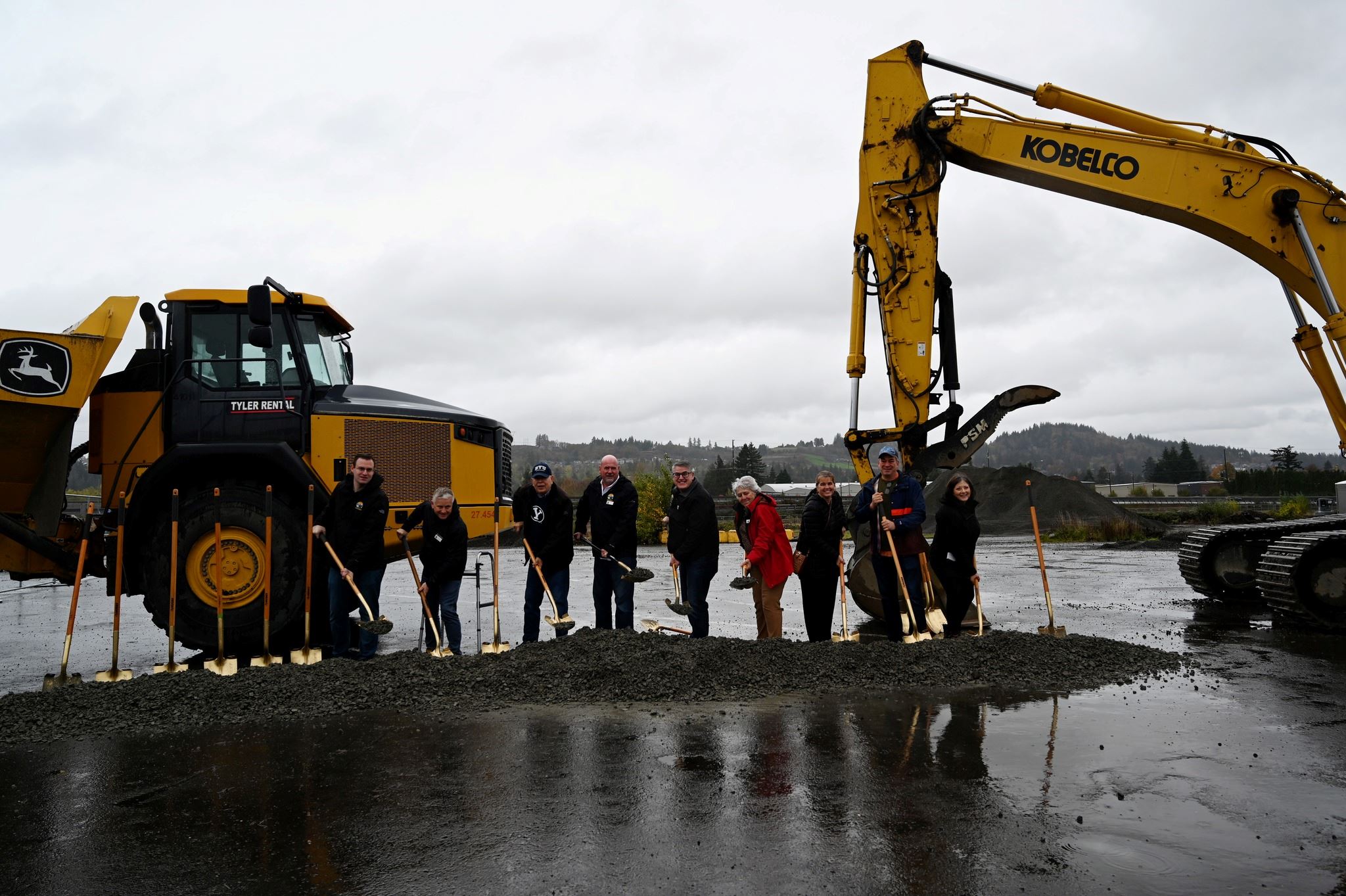 Hyas Point Groundbreaking
