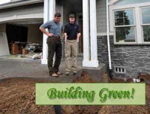 Men at New Home Construction