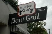 Big Foot Inn Bar and Grill sign